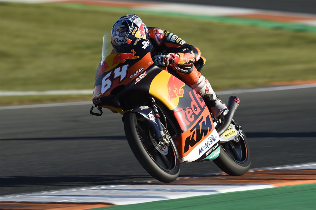 Bo Bendsneyder KTM RC250 GP Comunitat Valenciana Ricardo Tormo 2017