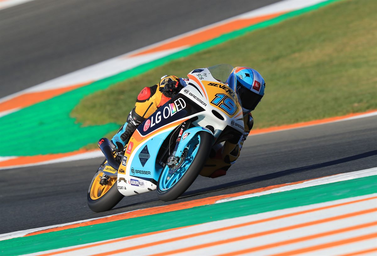 Gabriel Rodrigo KTM RC250 GP Comunitat Valenciana Ricardo Tormo 2017