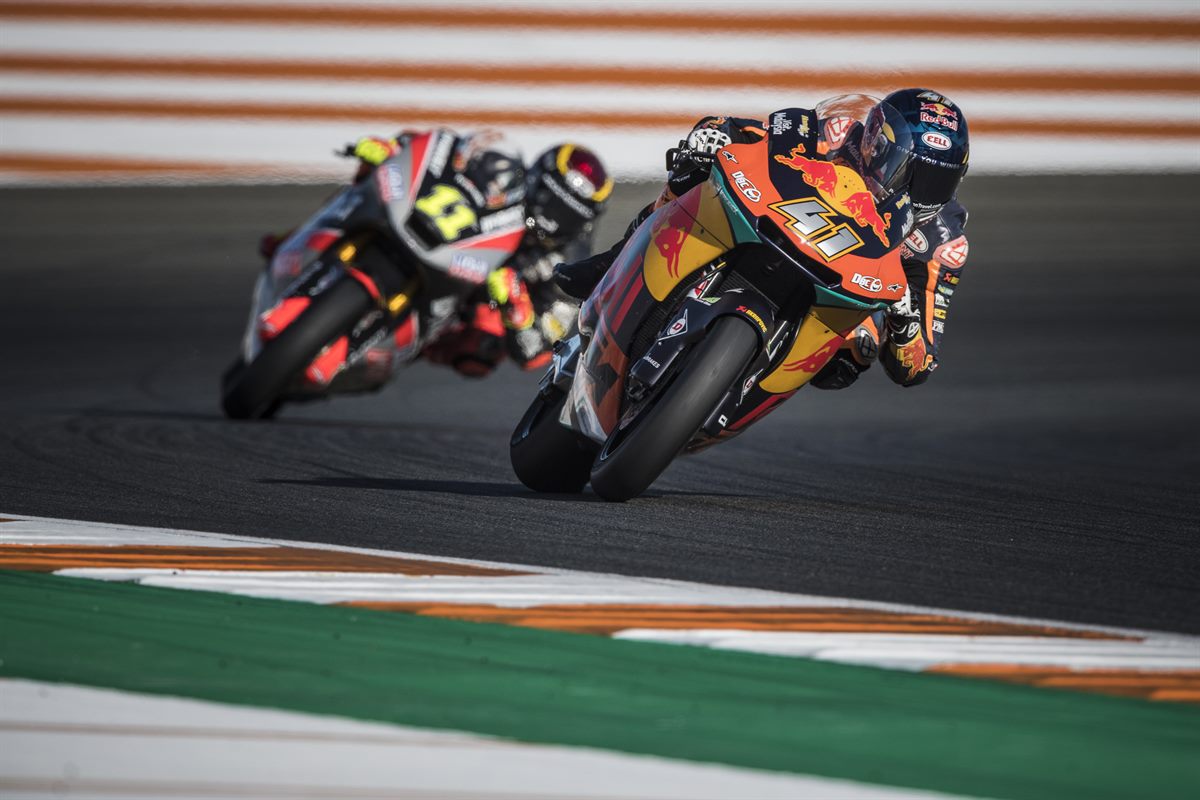 Brad Binder KTM Moto2 Comunitat Valenciana Ricardo Tormo 2017