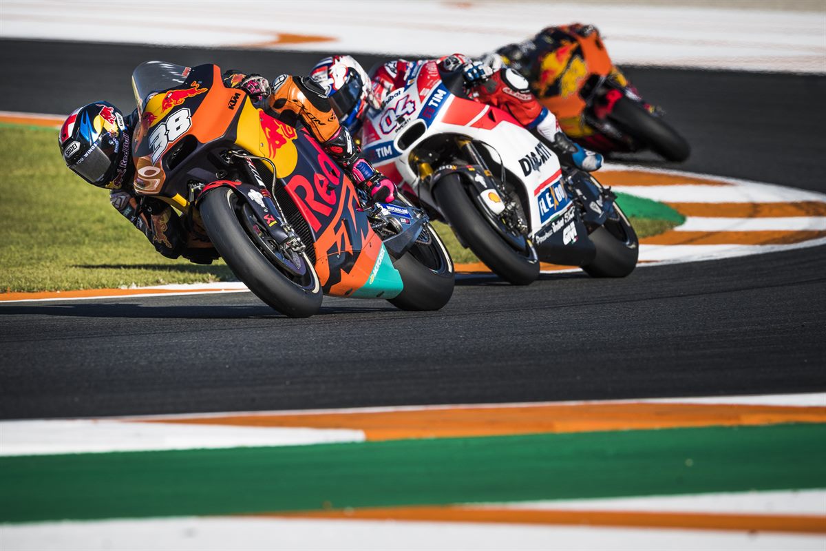 Bradley Smith KTM RC16 Comunitat Valenciana Ricardo Tormo 2017