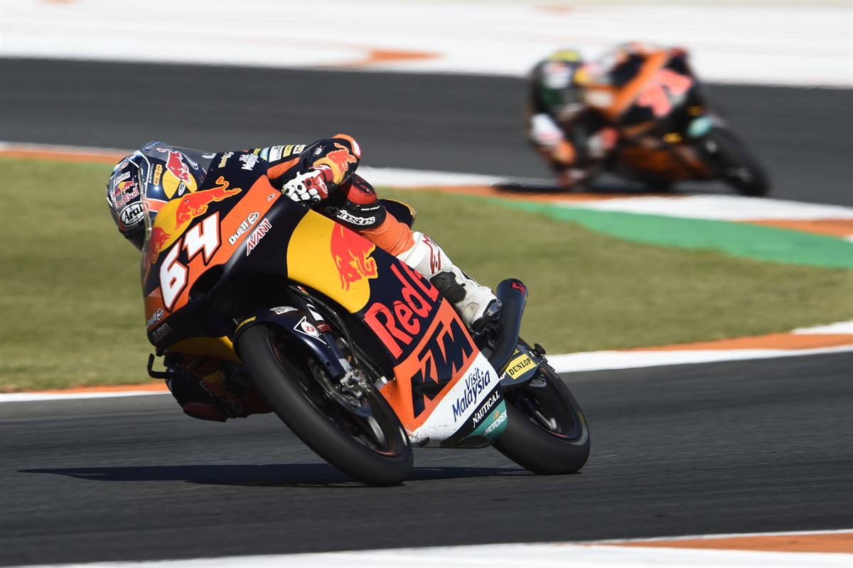 Bo Bendsneyder KTM RC250 GP Comunitat Valenciana Ricardo Tormo 2017