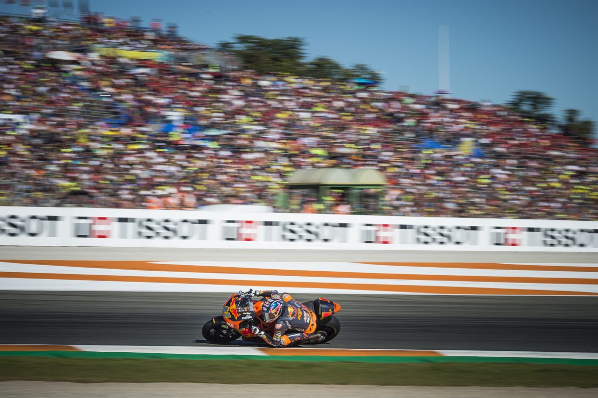 Brad Binder KTM Moto2 Comunitat Valenciana Ricardo Tormo 2017