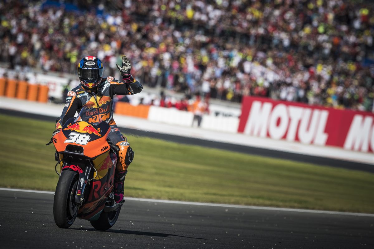 Bradley Smith KTM RC16 Comunitat Valenciana Ricardo Tormo 2017