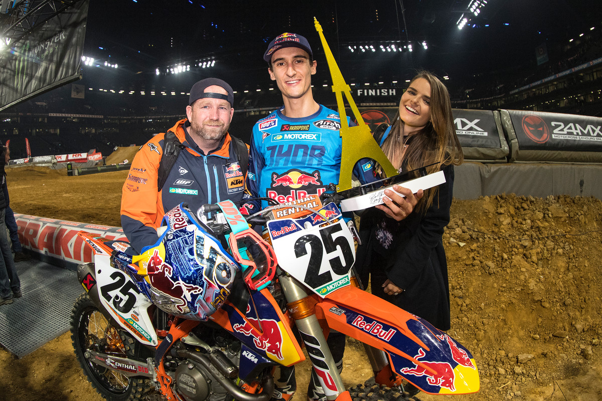 Marvin Musquin 2017 Paris Supercross 450 SX-F