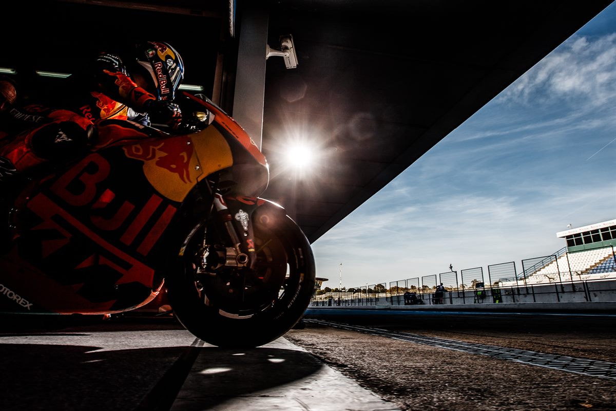 Pol Espargaro KTM RC16 Pit Lane Circuito de Jerez 2017