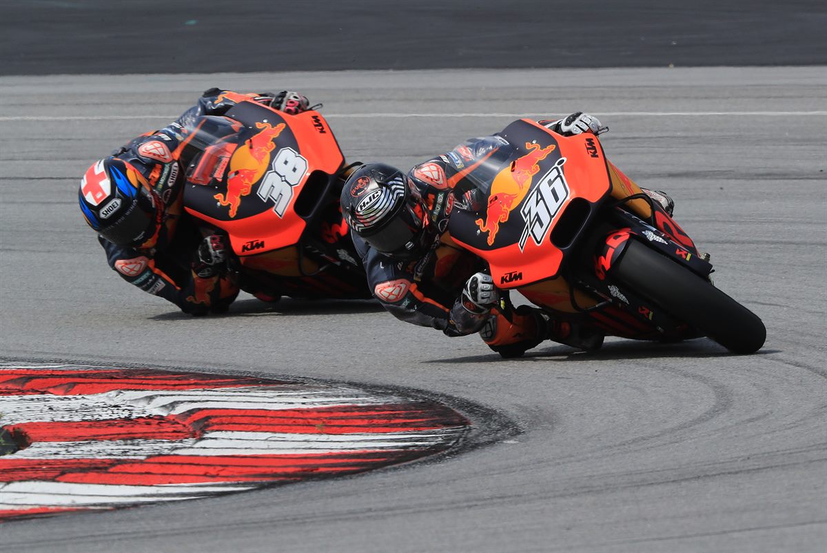 Mika Kallio & Bradley Smith KTM RC16 Sepang International Circuit 2018