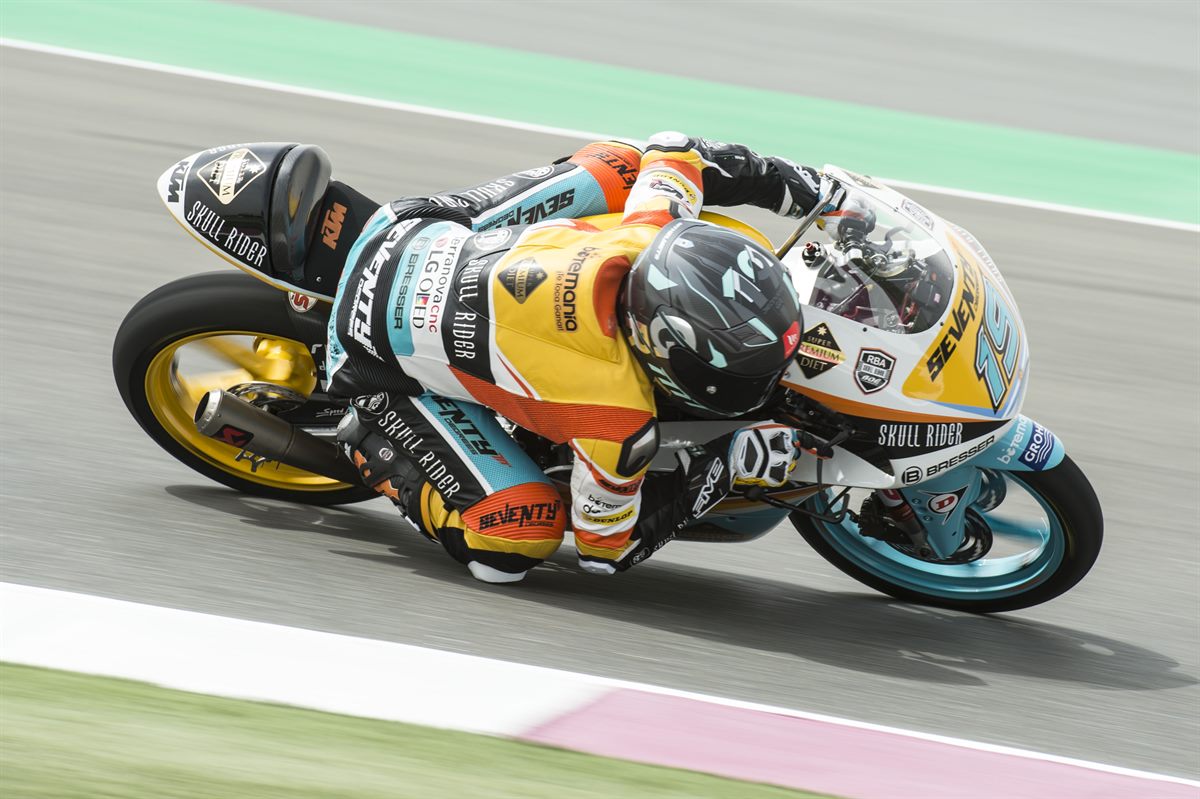 Gabriel Rodrigo KTM RC250 GP Losail International Circuit 2018