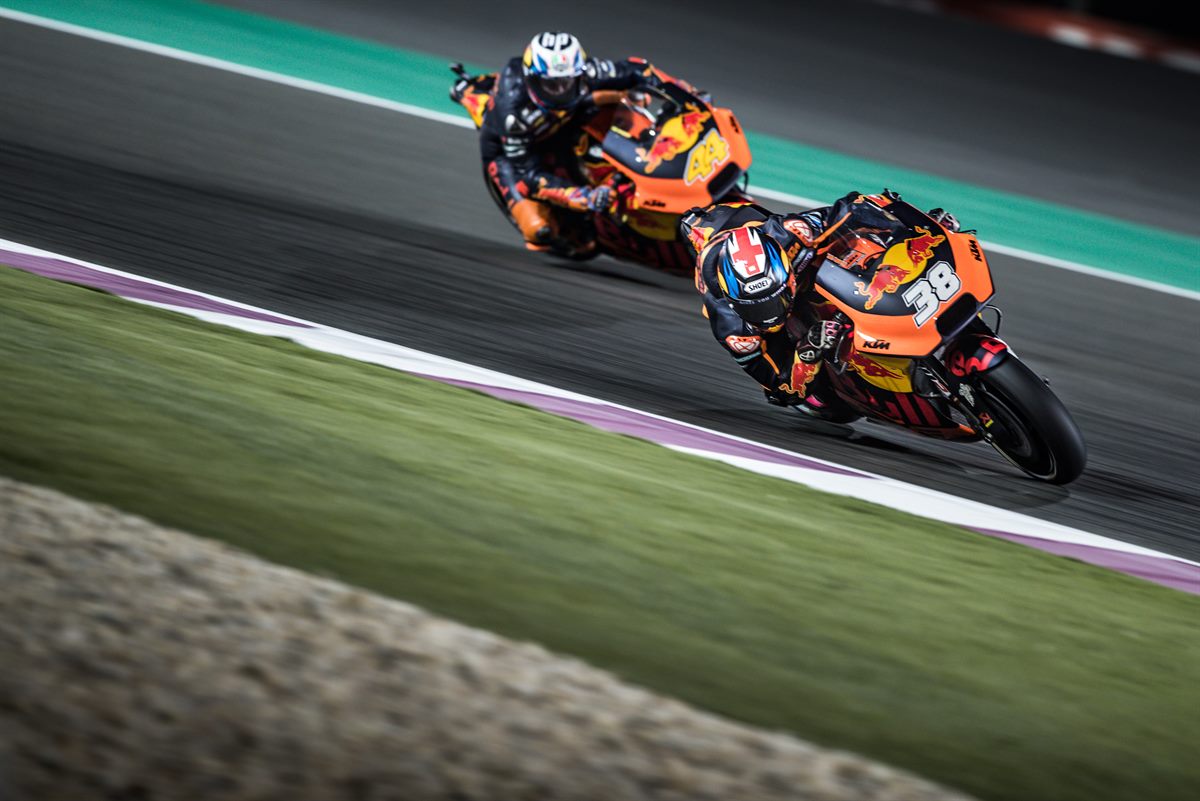 Bradley Smith & Pol Espargaro KTM RC16 Losail International Circuit 2018