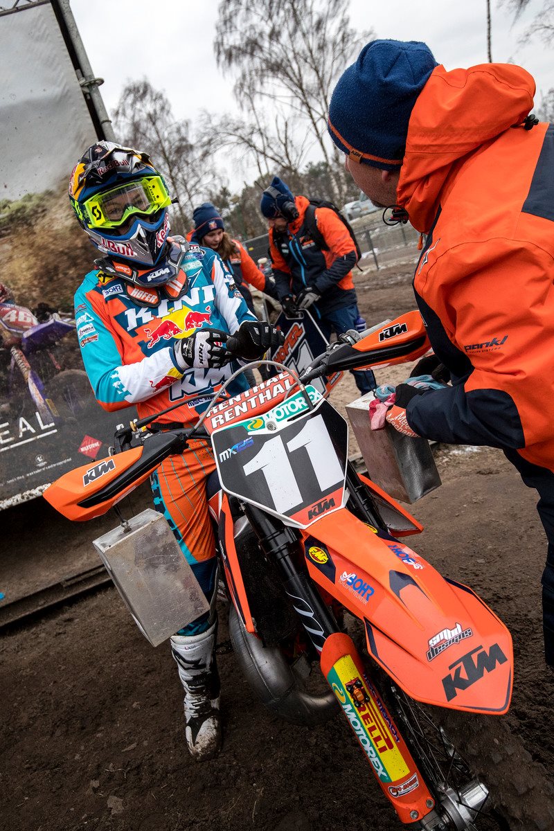 Rene Hofer KTM 125 SX 2018 Valkenswaard