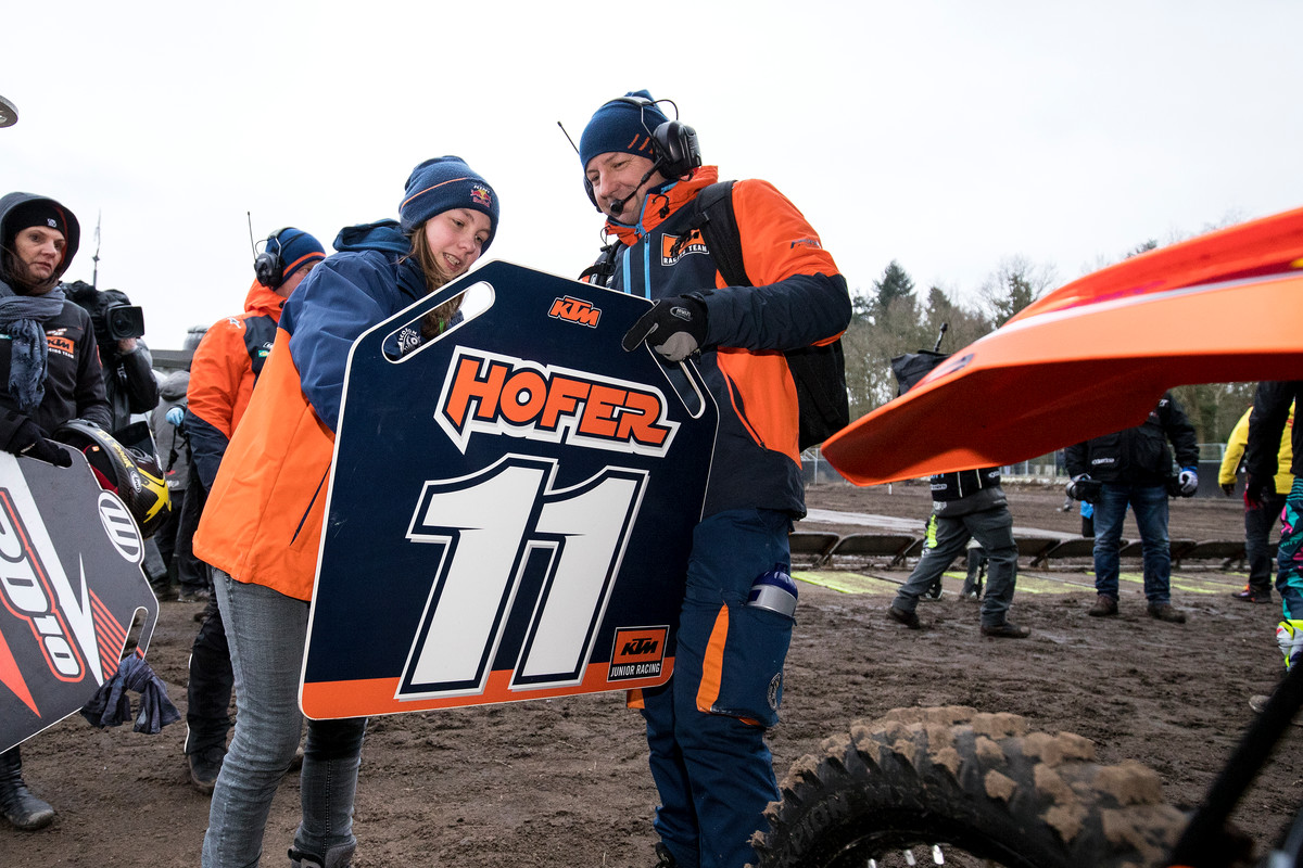 Rene Hofer KTM 125 SX 2018 Valkenswaard