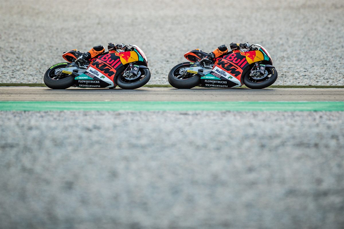 Brad Binder & Miguel Oliveira KTM Moto2 Losail International Circuit 2018