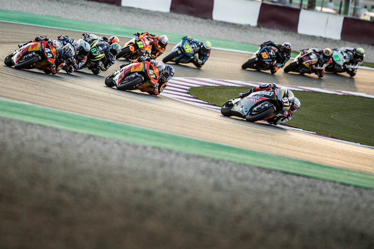Brad Binder & Miguel Oliveira KTM Moto2 Losail International Circuit 2018