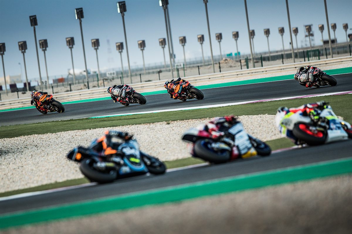 Brad Binder & Miguel Oliveira KTM Moto2 Losail International Circuit 2018