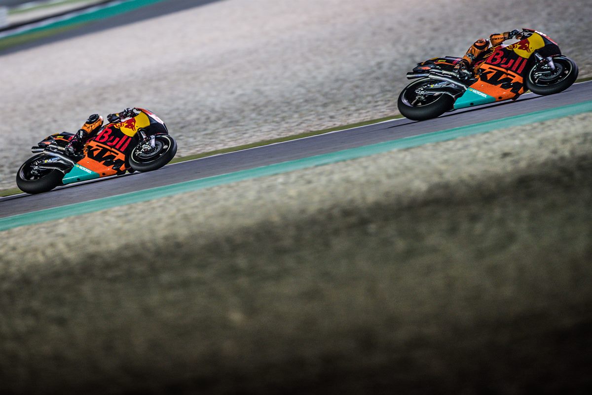 Pol Espargaro & Bradley Smith KTM RC16 Losail International Circuit 2018