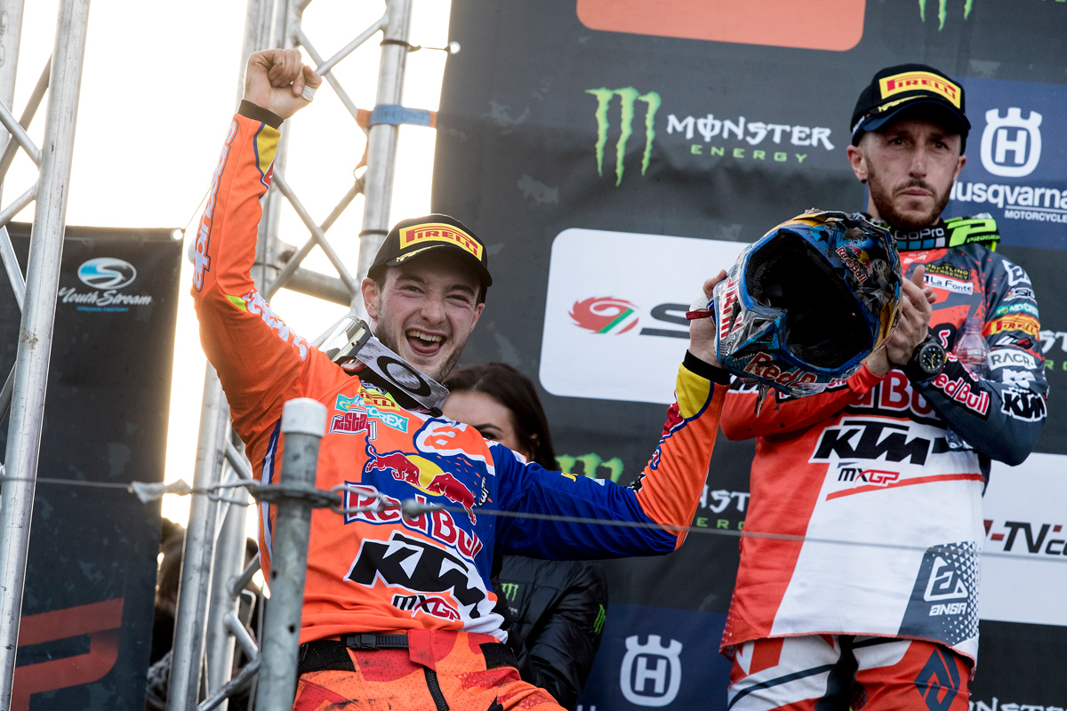 Jeffrey Herlings 450 SX-F Valkenswaard podium