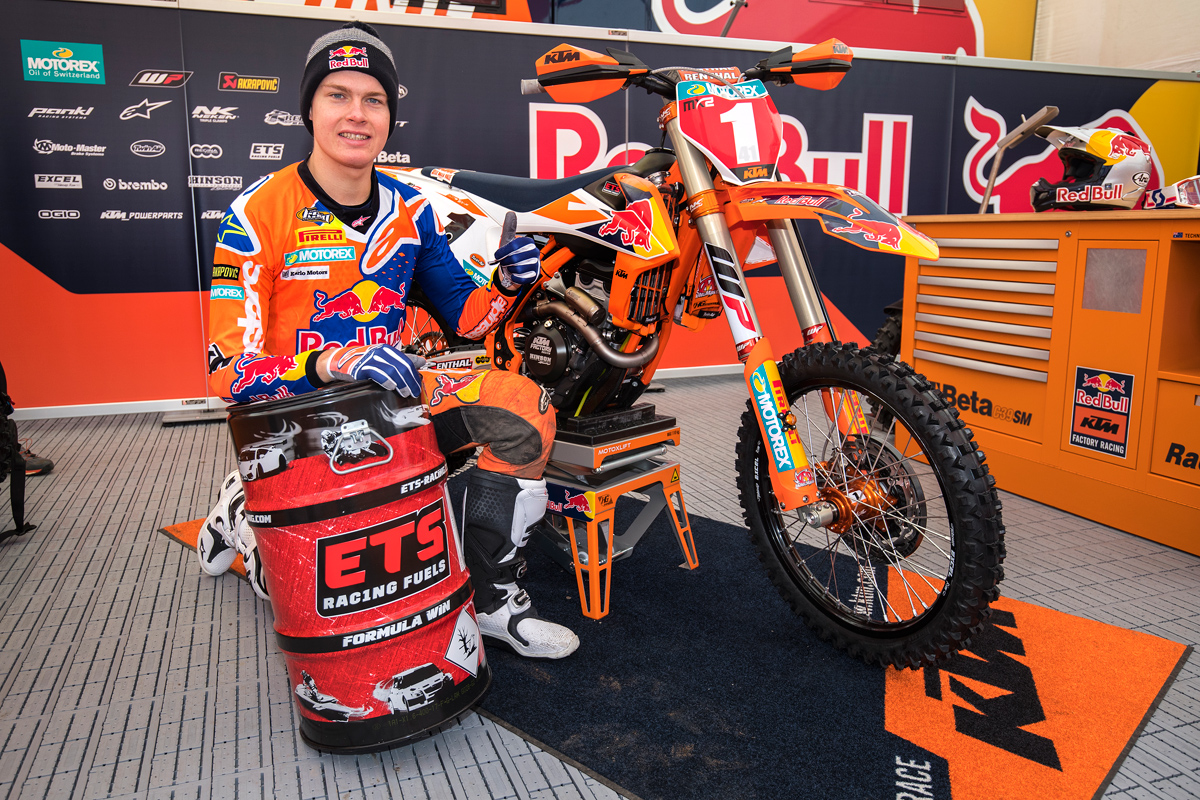 Pauls Jonass 250 SX-F ETS Fuels 2018