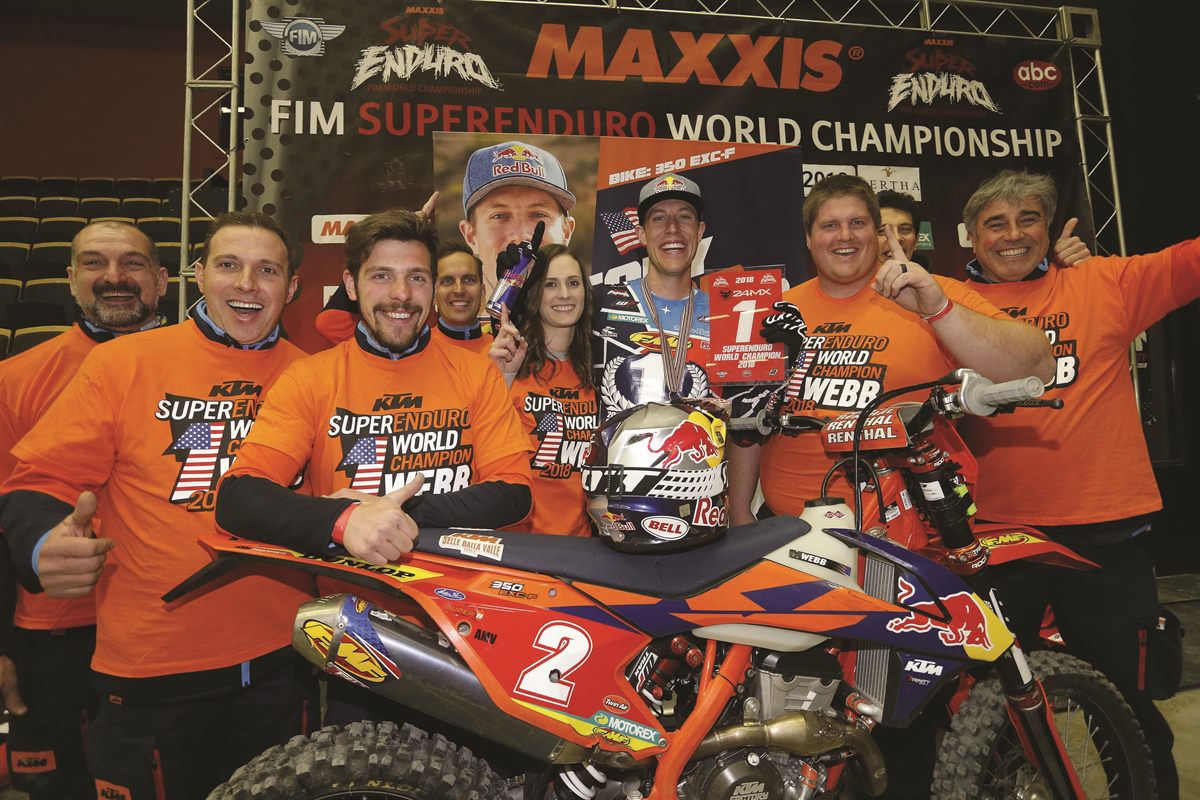 Cody Webb & Team_KTM 350 EXC-F_Sweden 2018_© Future7Media