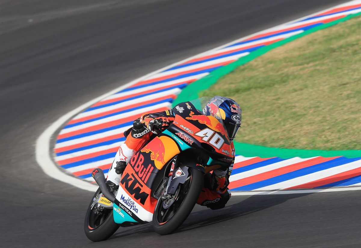 Darryn Binder KTM RC250 GP Termas de Rio Hondo 2018