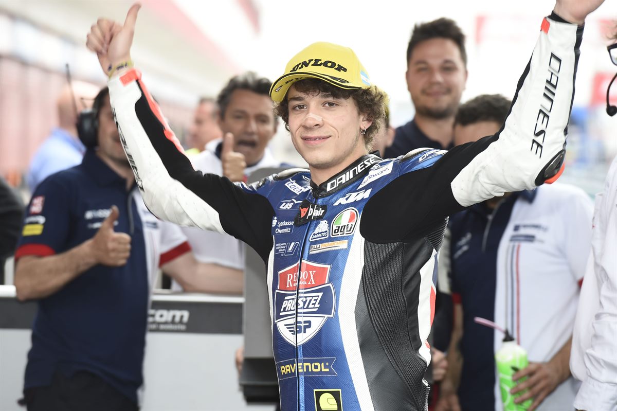 Marco Bezzecchi Parc Ferme Termas de Rio Hondo 2018