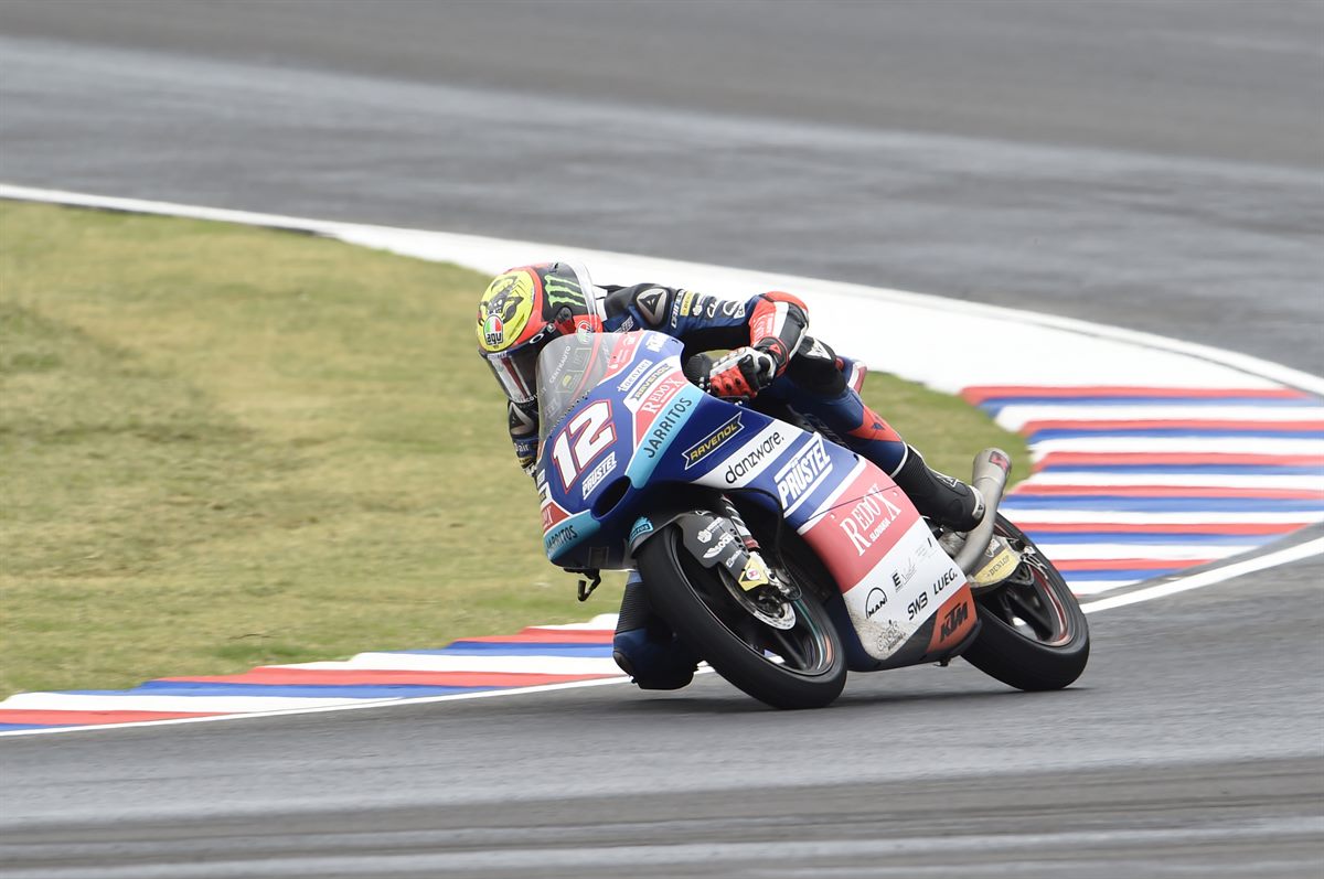 Marco Bezzecchi KTM RC250 GP Termas de Rio Hondo 2018