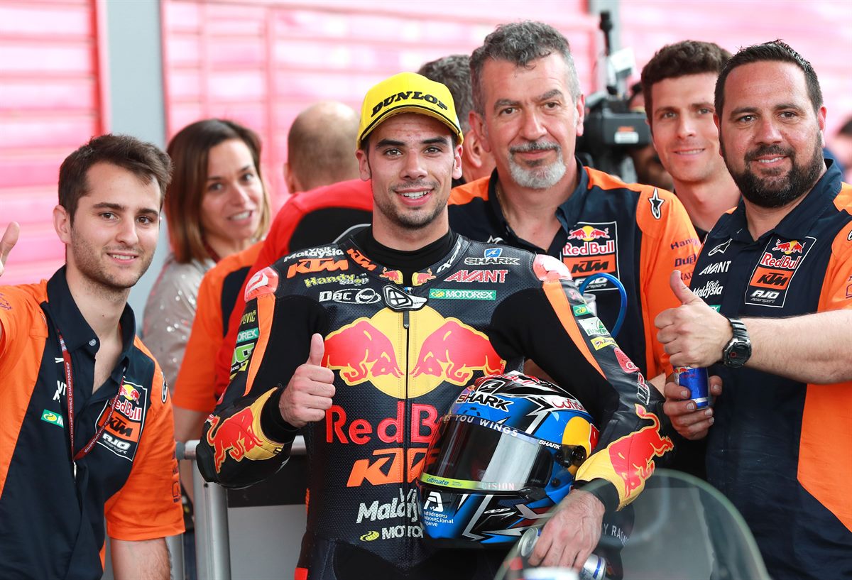 Miguel Oliveira & Team Parc Ferme Termas de Rio Hondo 2018