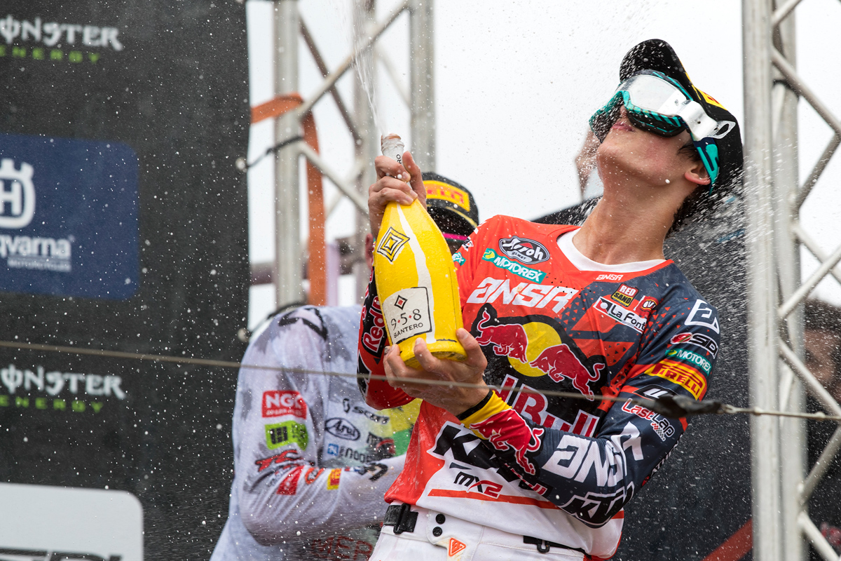 Jorge Prado 250 SX-F Agueda 2018 podium