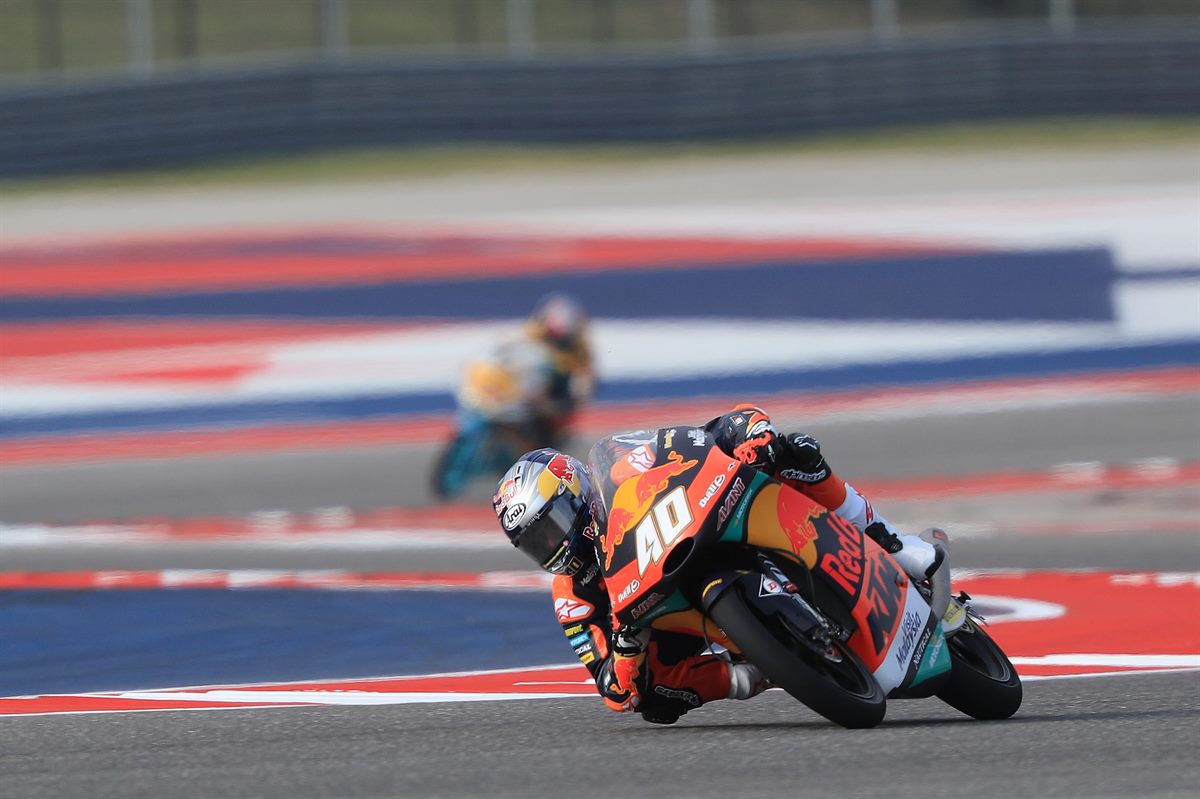 Darryn Binder KTM RC250 GP Circuit Of The Americas 2018