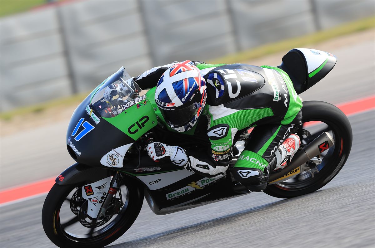 John McPhee KTM RC250 GP Circuit Of The Americas 2018