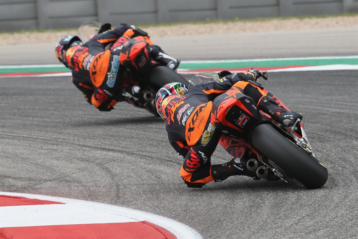 Miguel Oliveira & Brad Binder KTM Moto2 Circuit Of The Americas 2018