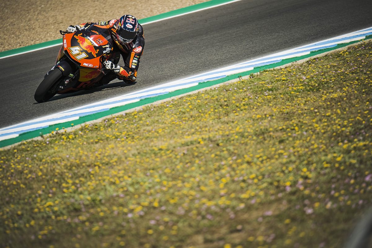 Brad Binder KTM Moto2 Circuito de Jerez 2018