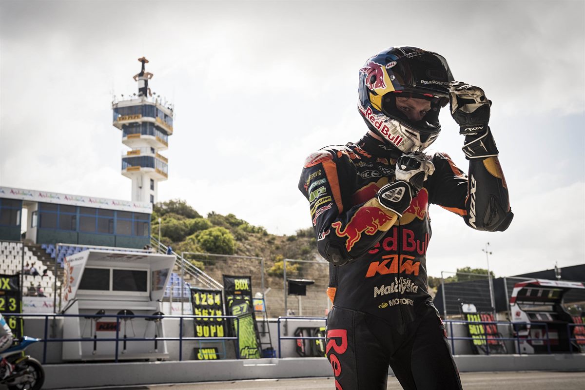 Brad Binder Pit Lane Circuito de Jerez 2018