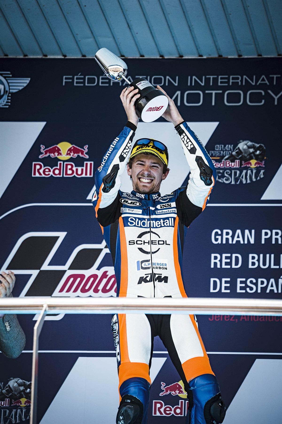 Philipp Öttl Podium Circuito de Jerez 2018