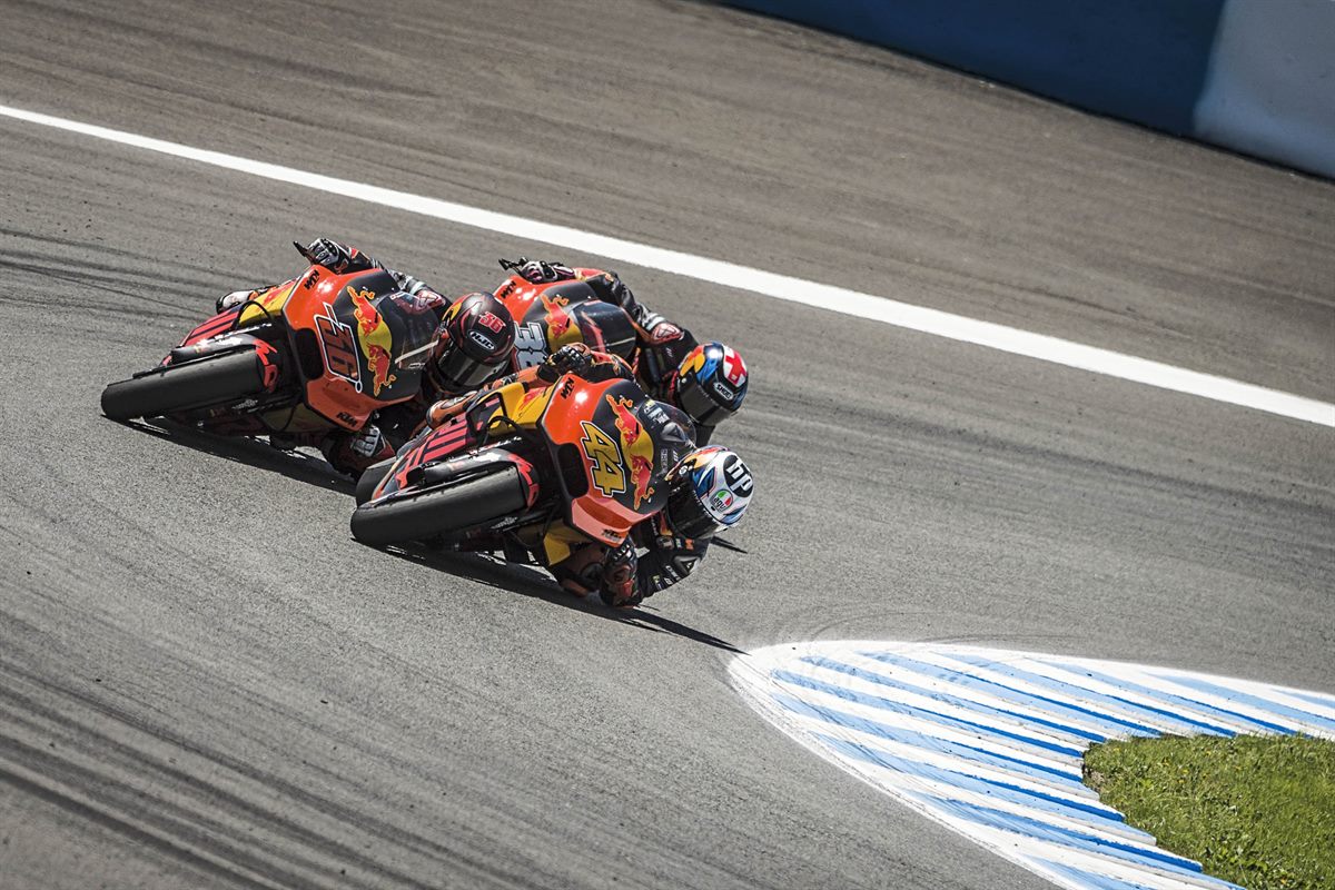 Pol Espargaro,  Mika Kallio & Bradley Smith KTM RC16 Circuito de Jerez 2018