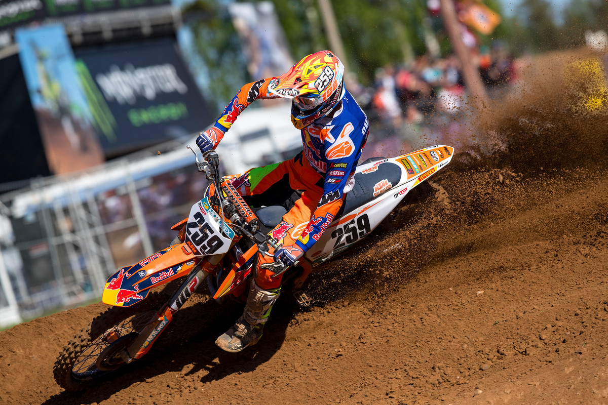 Glen Coldenhoff 450 SX-F Kegums 2018