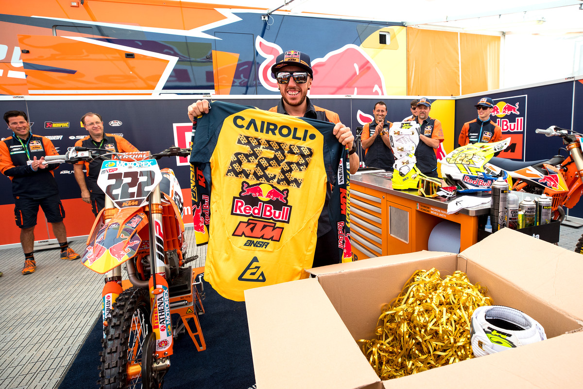 Tony Cairoli 450 SX-F Kegums 2018