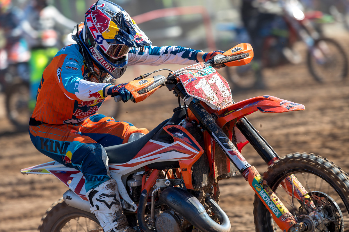 Rene Hofer KTM 125 SX 2018 Kegums