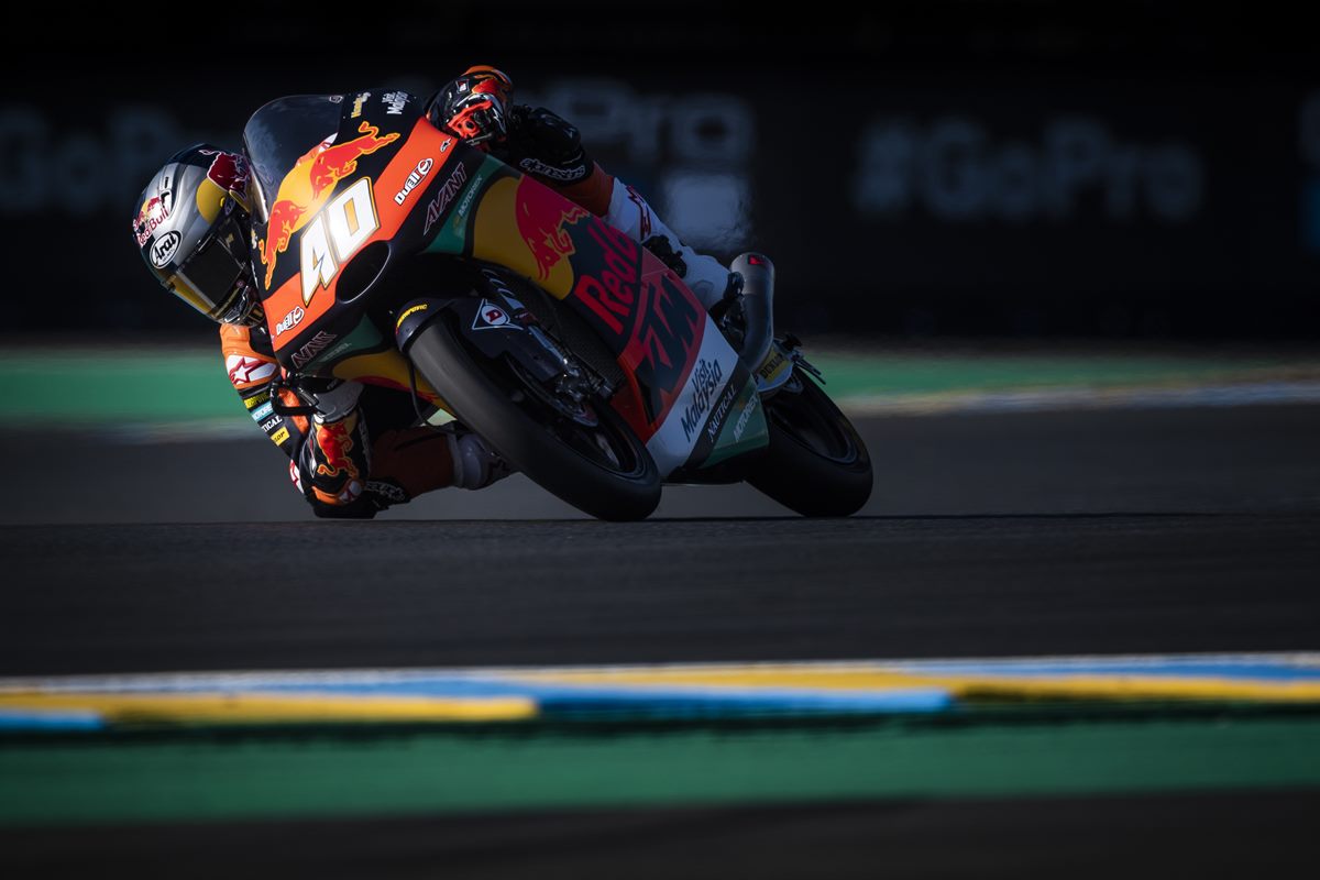Darryn Binder KTM RC250 GP Le Mans 2018