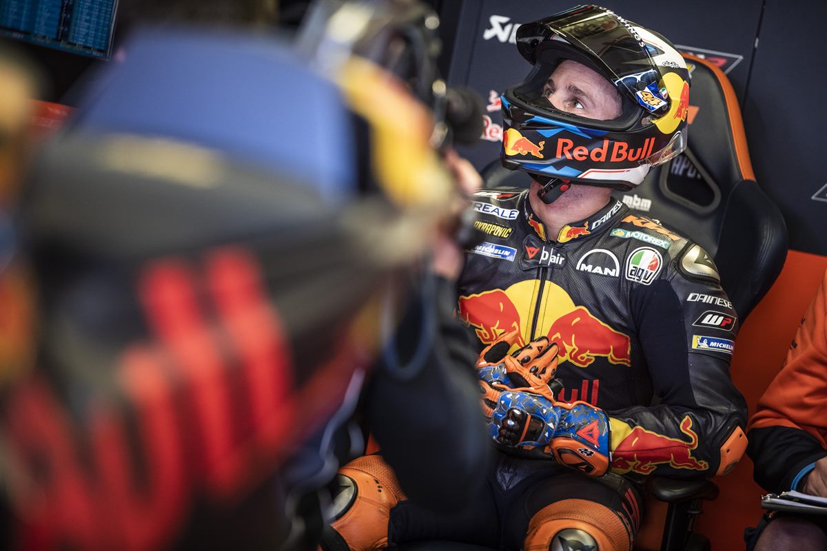Pol Espargaro KTM RC16 Box Le Mans 2018