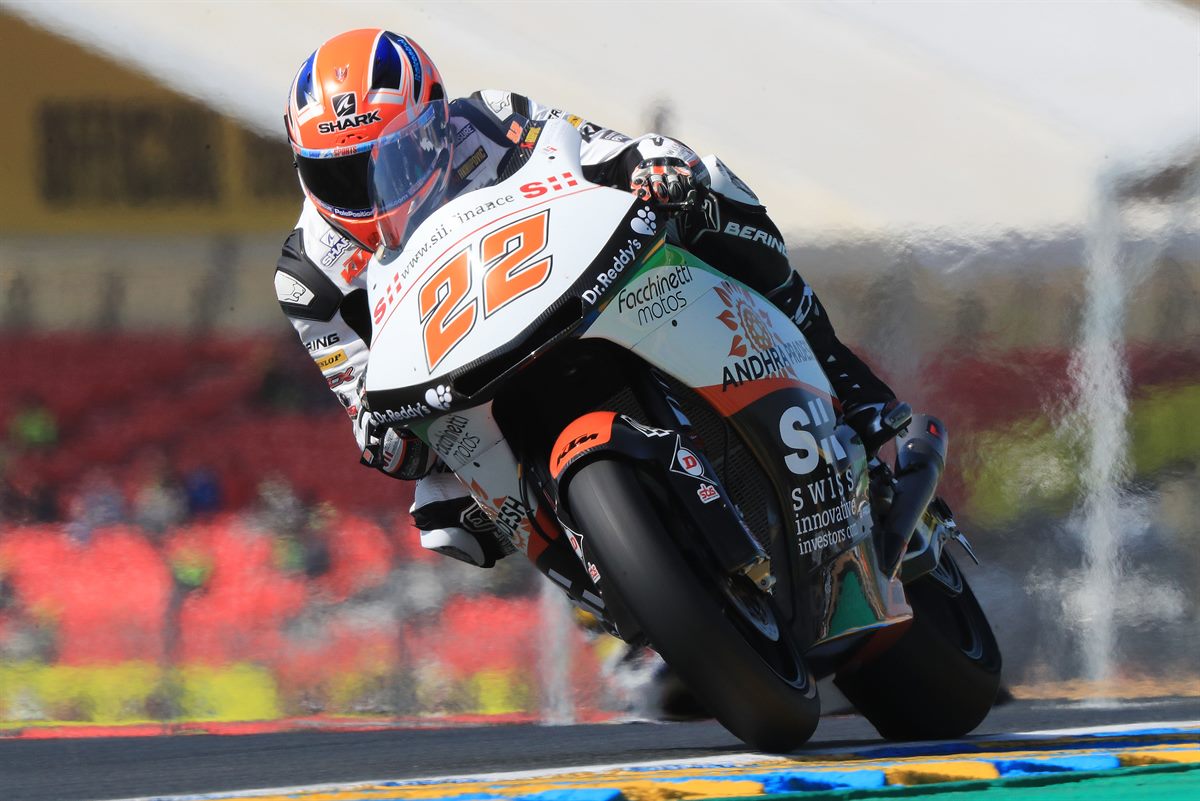 Sam Lowes KTM Moto2 Le Mans 2018
