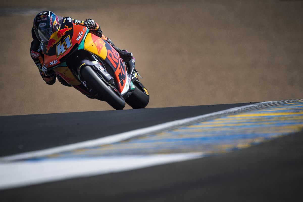 Brad Binder KTM Moto2 Le Mans 2018