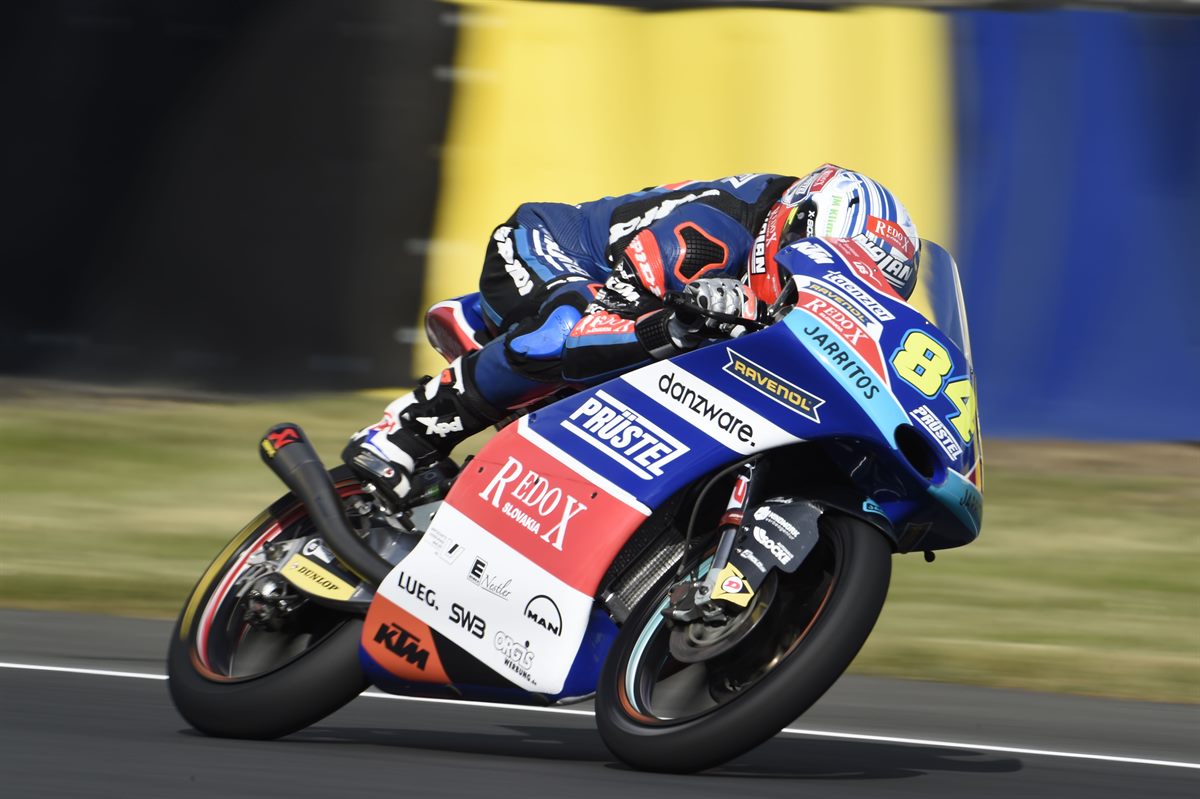 Jakub Kornfeil KTM RC250 GP Le Mans 2018