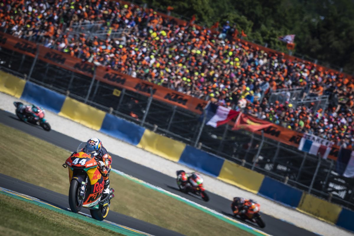 Miguel Oliveira KTM Moto2 Le Mans 2018