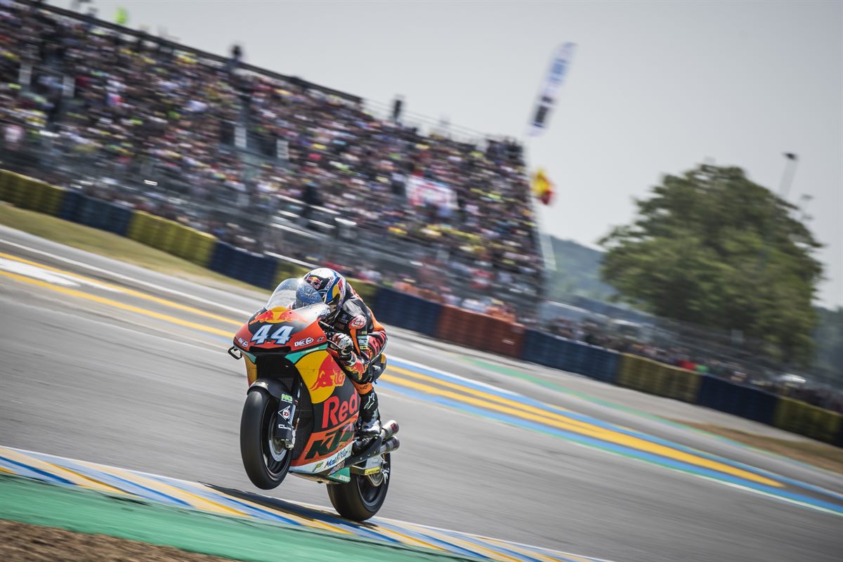 Miguel Oliveira KTM Moto2 Le Mans 2018