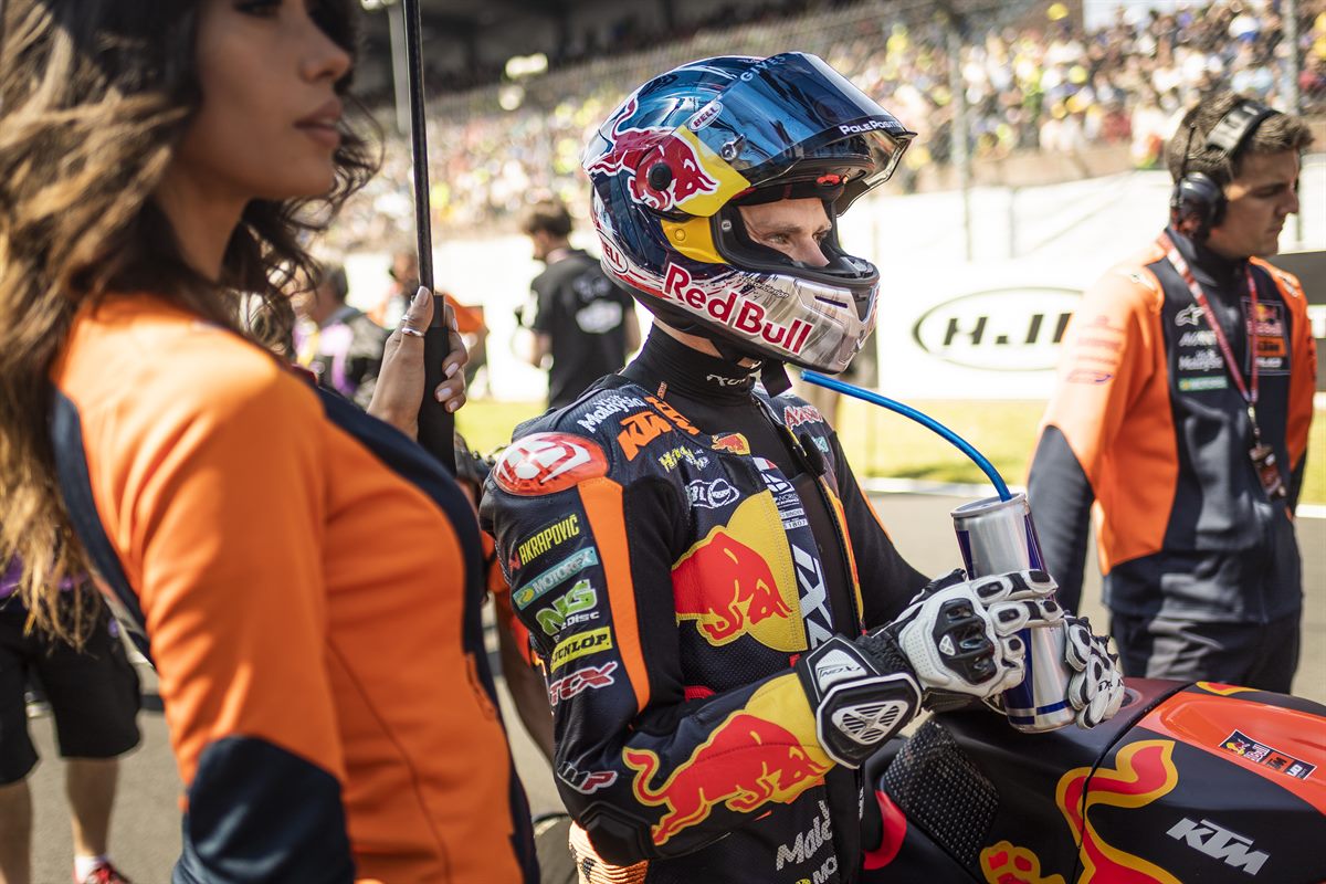 Brad Binder KTM Moto2 Start Le Mans 2018