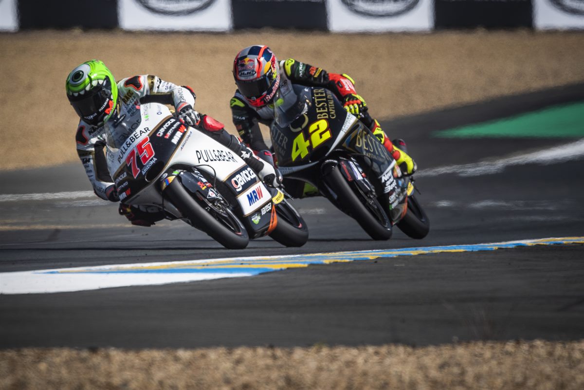 Albert Arenas & Marcos Ramirez KTM RC250 GP Le Mans 2018
