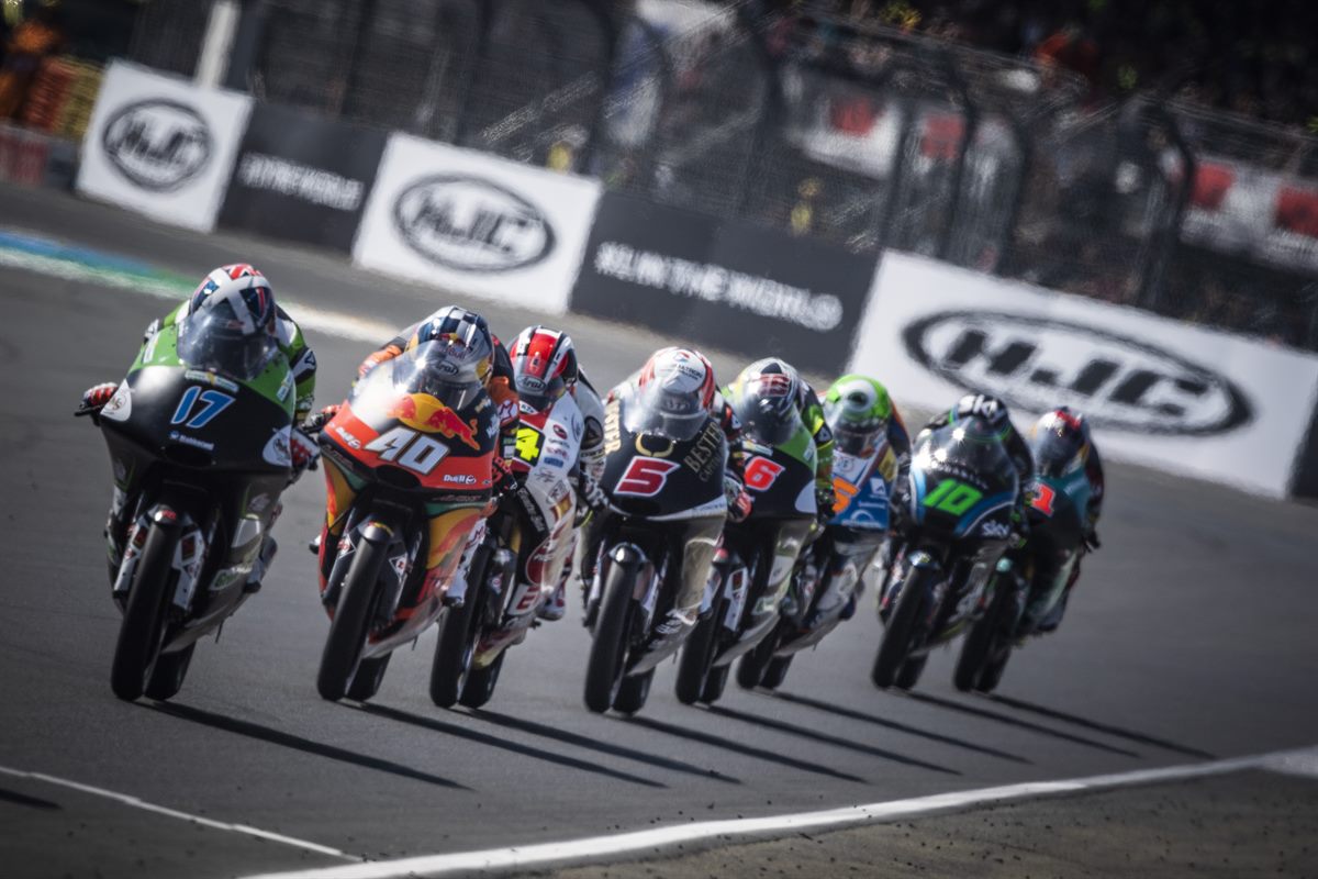 Darryn Binder KTM RC250 GP Le Mans 2018