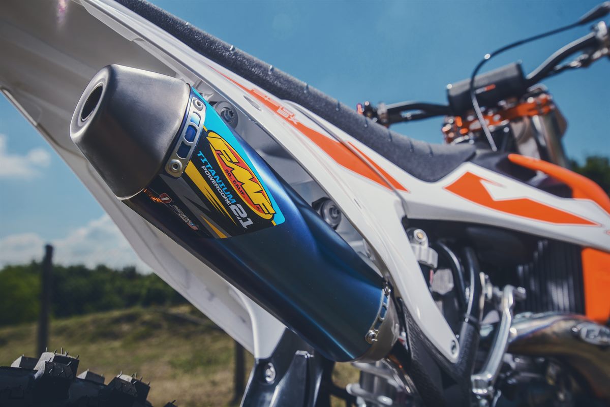 KTM 250 SX_FMF Titanium Powercore 2.1 Muffler