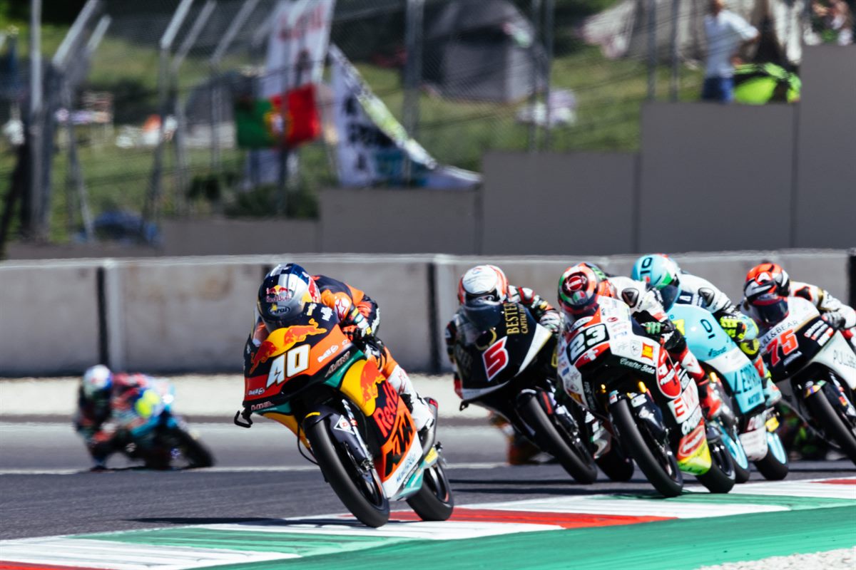 Darryn Binder KTM RC250 GP Autodromo del Mugello 2018