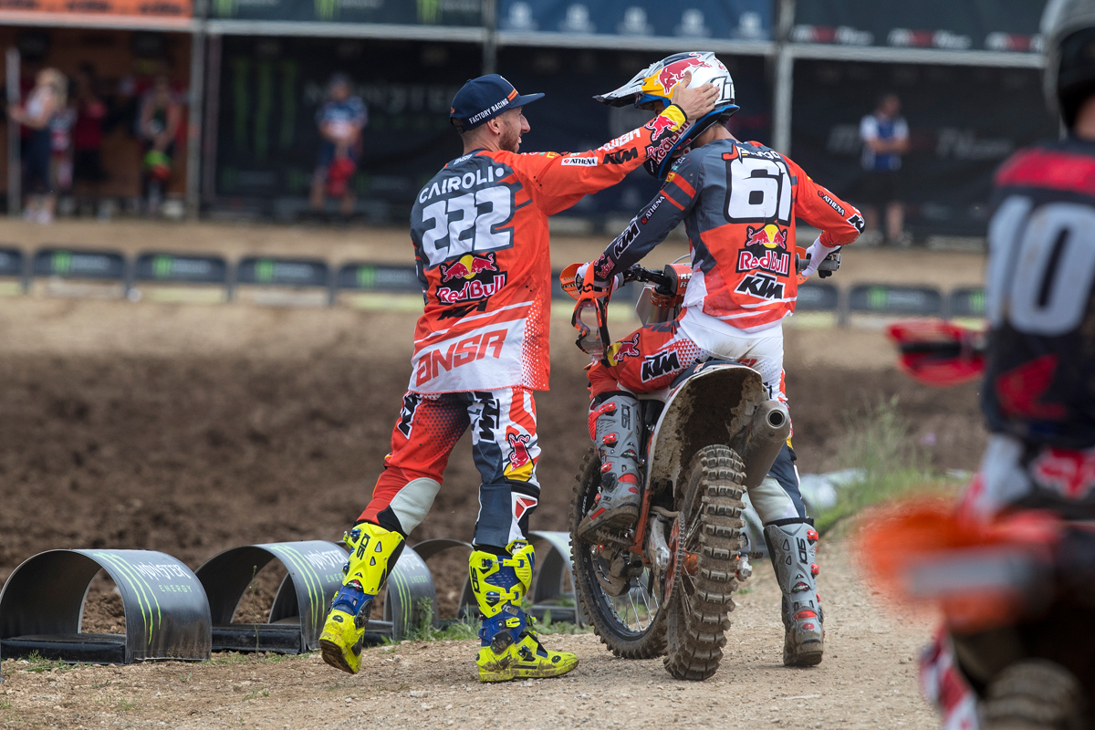 Tony Cairoli & Jorge Prado KTM 2018 Saint Jean DAngely