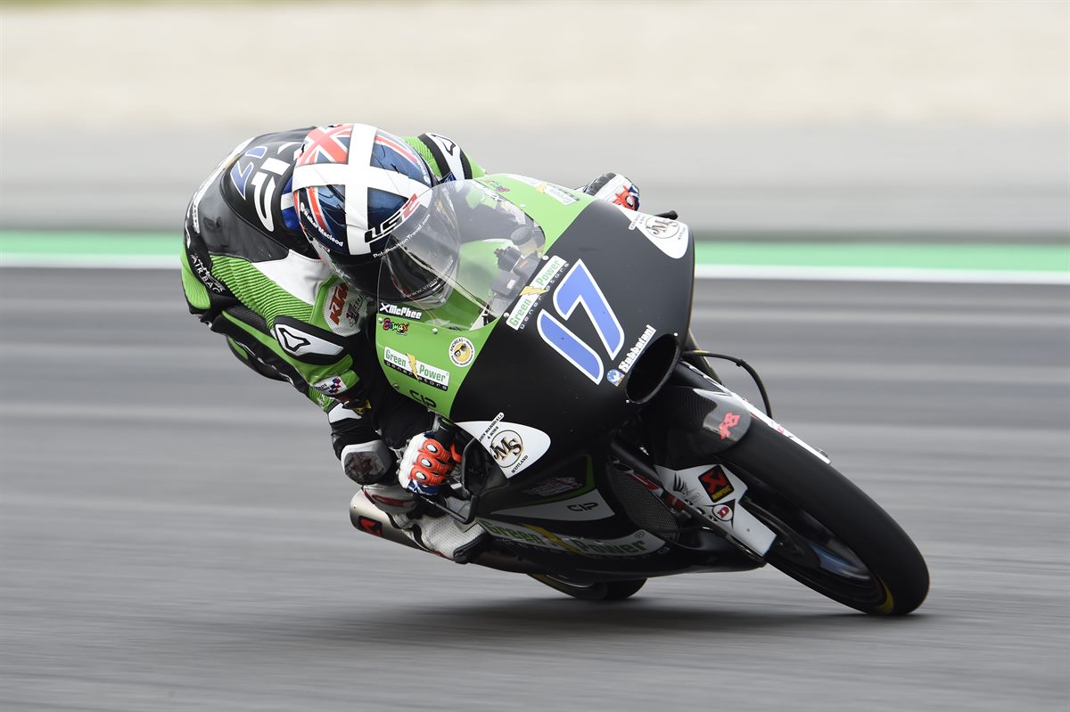 John McPhee KTM RC250 GP Circuit de Barcelona-Catalunya 2018